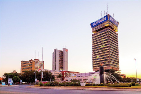 Lusaka skyline
